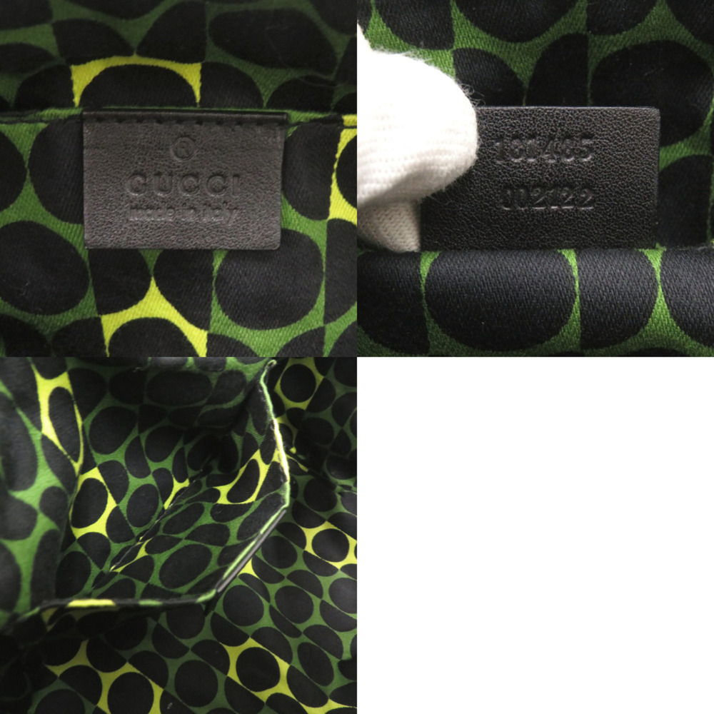 GUCCI Authentic Black Leather Bag - Picture 7 of 7